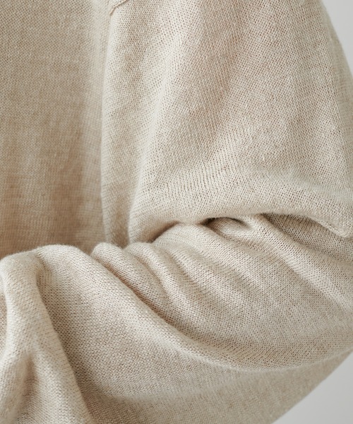 「PUAL CE CIN」 ニットカーディガン FREE ナチュラル レディース_画像3