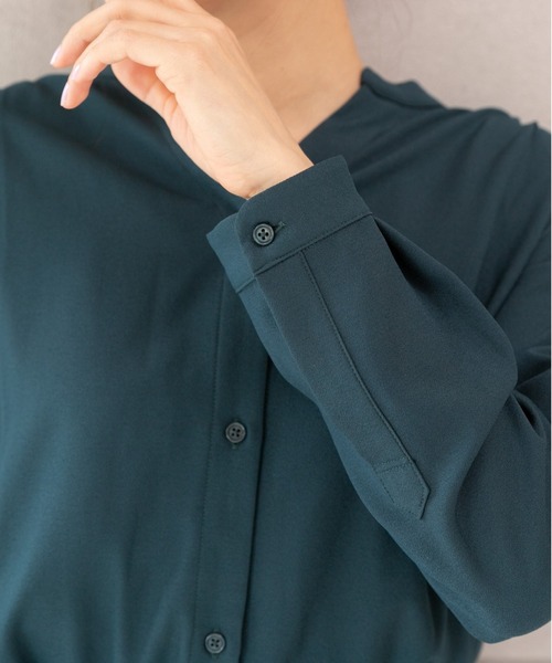 「PREFERIR」 長袖ワンピース LARGE グリーン レディース_画像6
