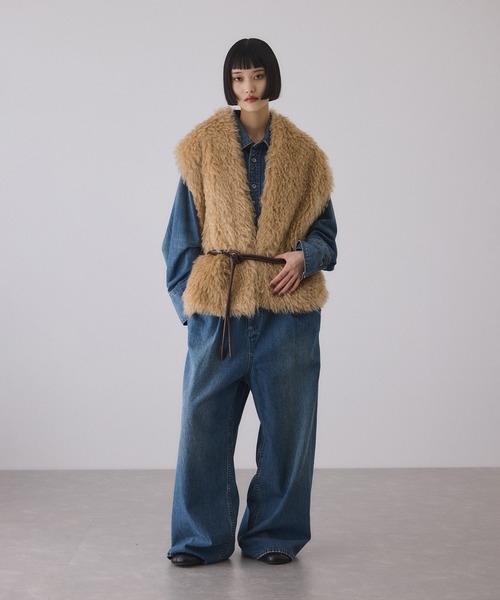 ADAM ET ROPE'（アダムエロペ） コート アウター Steiff ファージレ