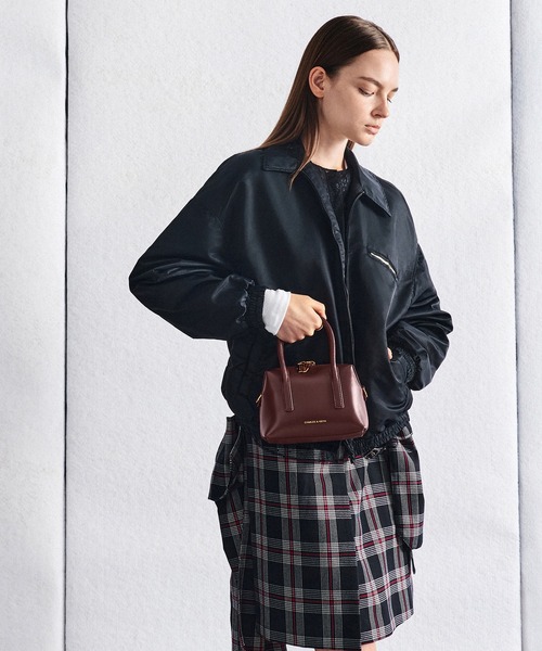 CHARLES ＆ KEITH（チャールズ&キース） トートバッグ Deyna デイナ 