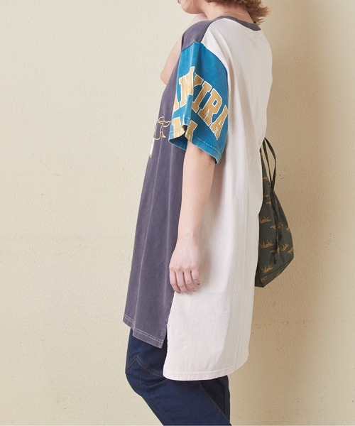 「CUBE SUGAR」 半袖Tシャツ M ブルー レディース_画像4