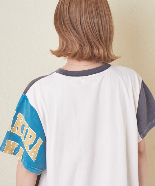 「CUBE SUGAR」 半袖Tシャツ M ブルー レディース_画像9
