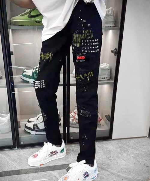 JOHNNY WOLF（ジョニーウルフ） ジーンズ AEGIR クラッシュ ハード