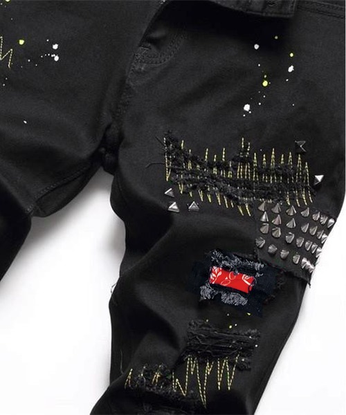 JOHNNY WOLF（ジョニーウルフ） ジーンズ AEGIR クラッシュ ハード