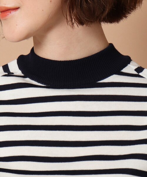 「DRESSTERIOR」 半袖ニット 38 ライトブルー レディース_画像7