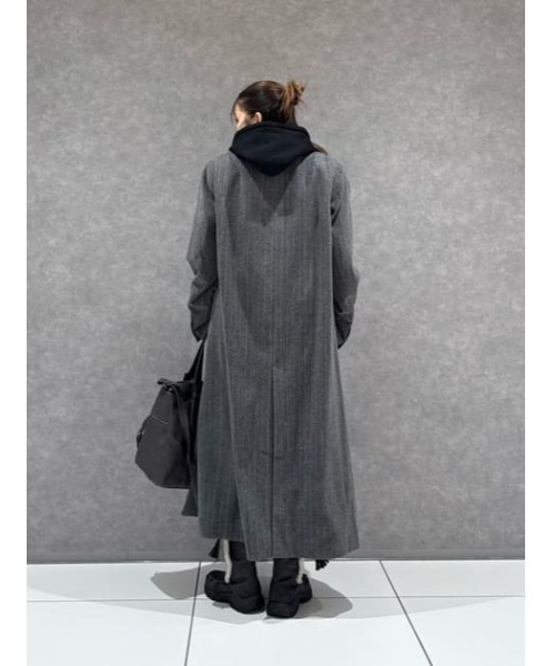 LAGUA GEM（ラグアジェム） コート チェスターコート STRIPE DOUBLE