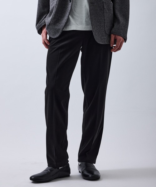 JUN STANDARD PICKS スラックス スマートアジャストスリムテーパード