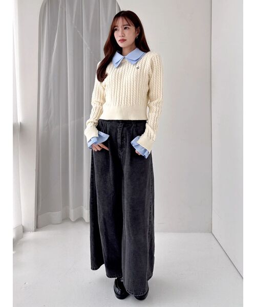 dazzlin（ダズリン） ニット セーター 「20周年記念復刻！」ケーブル