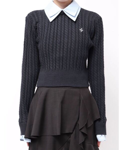 bless n° ドッキングニット ニットベスト ドッキングワンピース（ワンピース/レディース