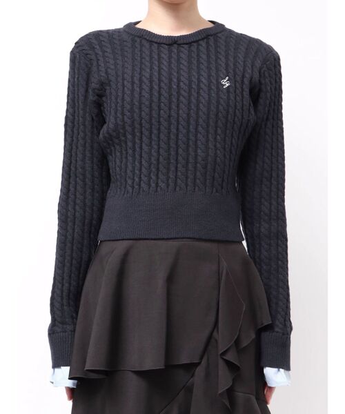 dazzlin（ダズリン） ニット セーター 「20周年記念復刻！」ケーブル