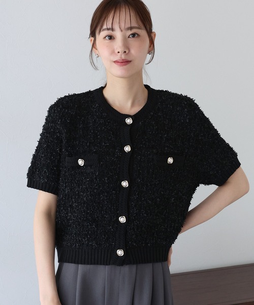 「BLUEEAST」 カーディガン MEDIUM モカ レディース_画像4
