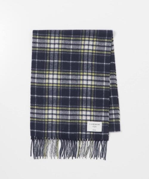 マフラー ストール カシミヤチェックマフラー レディース : ZOZOTOWN