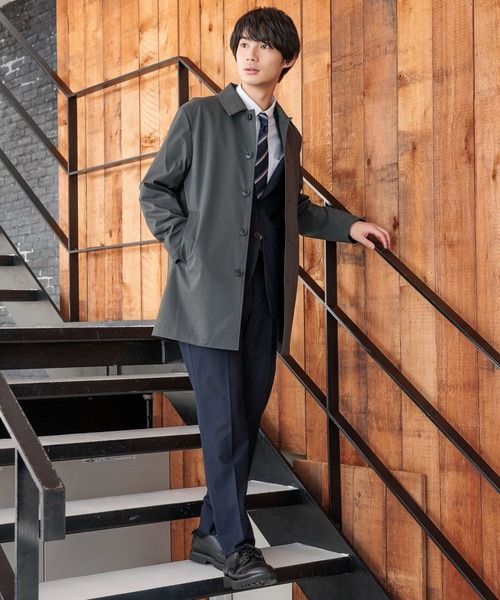 GLOBAL WORK（グローバルワーク） ステンカラーコート SMALL