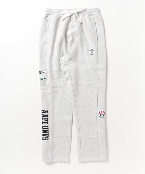 「AAPE BY A BATHING APE」 スウェットパンツ X-LARGE オフホワイト メンズ_画像2