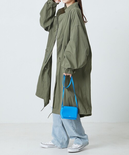 FREAK'S STORE（フリークスストア） モッズコート フリ- オリーブ