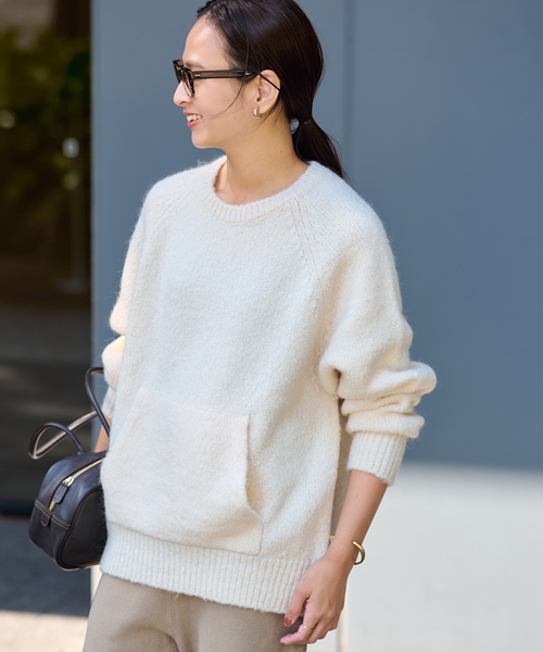 FRAMeWORK（フレームワーク） ニット セーター カンガルーポケットプル