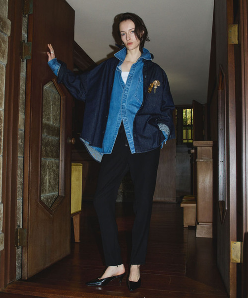 upperhights（アッパーハイツ） ブラウス シャツ THE MORGAN シャツ