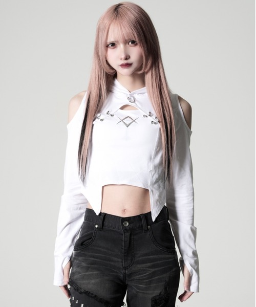 トップス REFLEM REFLEM（レフレム） tシャツ 「REFLEM/レフレム」フード付きオフショル