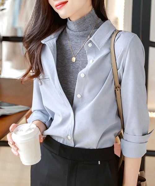 「Amulet」 長袖シャツ M ホワイト レディース_画像2