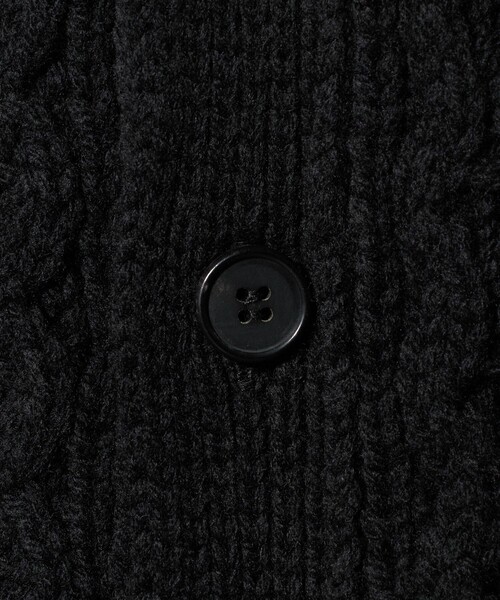 H BEAUTY&YOUTH UNITED ARROWS カーディガン 「H」ケーブル