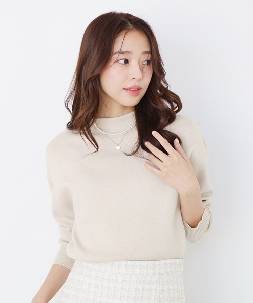 COUP DE CHANCE（クードシャンス） ニット セーター 「手洗い可」ラメ