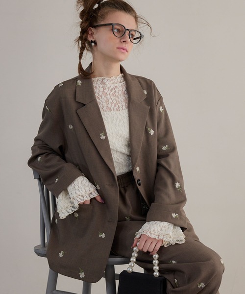 ぴ*ぴ様 01aw UNDERCOVER花柄コーデュロイテーラードジャケット　宝 FULL OF ROSES CROPPED BOMBER – AKIRA