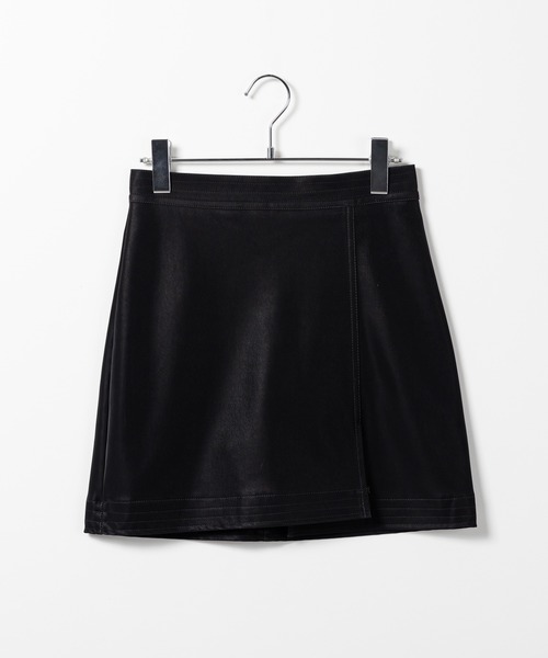 「me+em select」 キュロット SMALL ブラック レディース_画像3