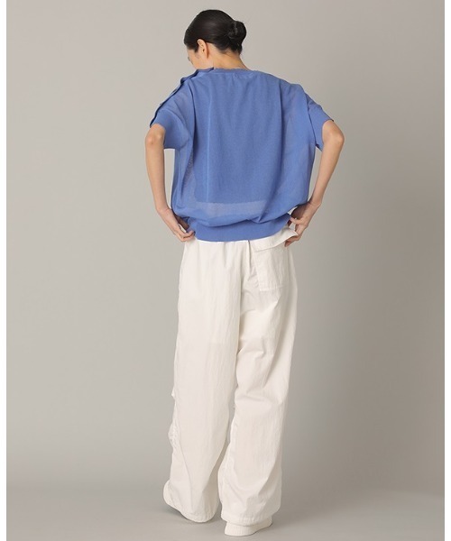 「ZUCCa」 半袖ニット M size ブラック レディース_画像8