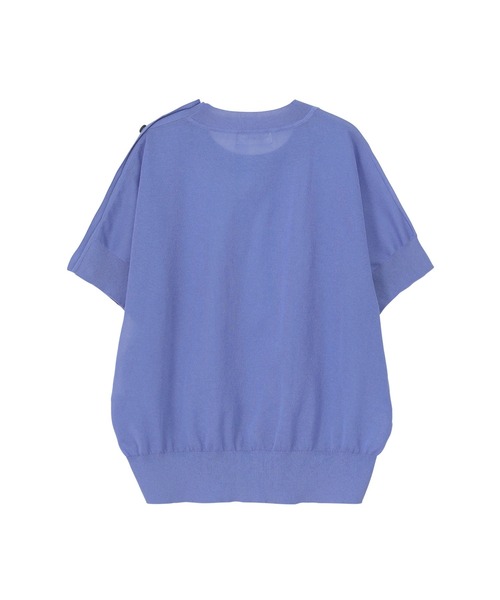 「ZUCCa」 半袖ニット M size ブラック レディース_画像10