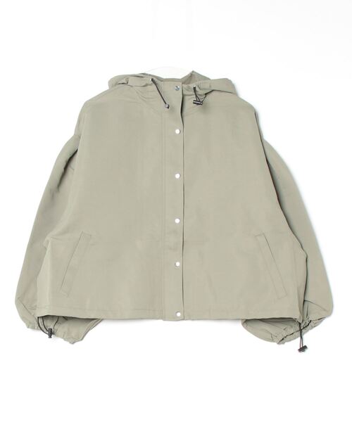 「mitis」 マウンテンパーカー M アイボリー レディース_画像4