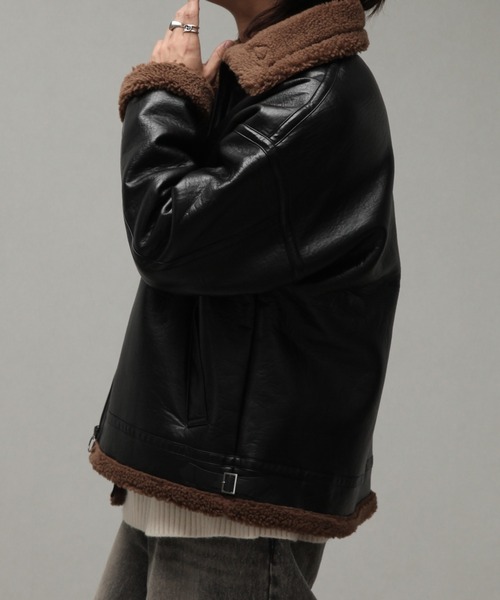 「welise」 ブルゾン M ブラック メンズ_画像5