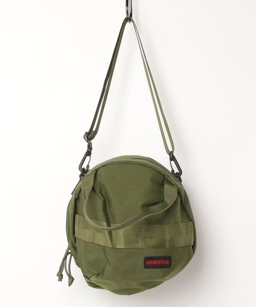 「BRIEFING」 「BEAMS BOY」2WAYバッグ FREE オリーブ レディース