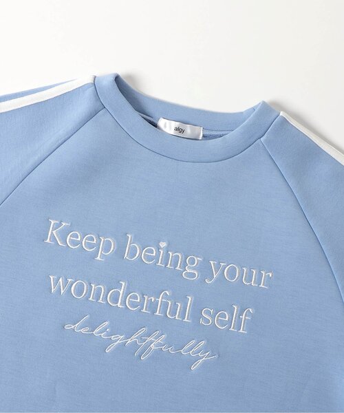 「algy」 「KIDS」スウェットカットソー - ブラック キッズ_画像6