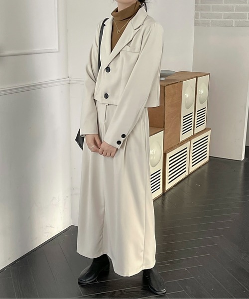 「emi+」 セットアップ M チャコールグレー レディース_画像7