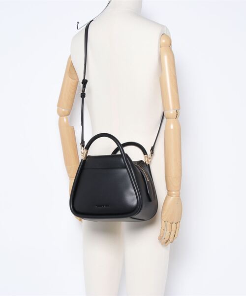 「CHARLES & KEITH」 2WAYバッグ M ライトブルー レディース_画像3