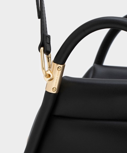 「CHARLES & KEITH」 2WAYバッグ M ライトブルー レディース_画像4