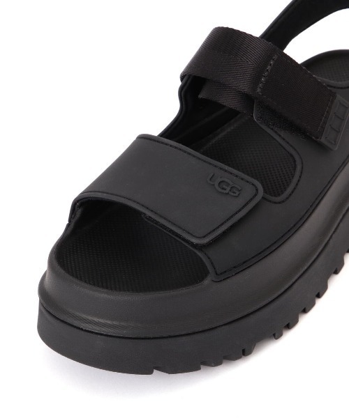 「UGG」 フラットサンダル 6 ブラック レディース_画像5