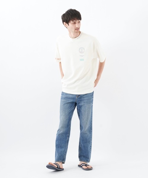 「Ocean Pacific」 半袖Tシャツ MEDIUM チャコールグレー メンズ_画像7
