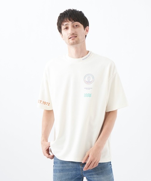 「Ocean Pacific」 半袖Tシャツ MEDIUM チャコールグレー メンズ_画像8