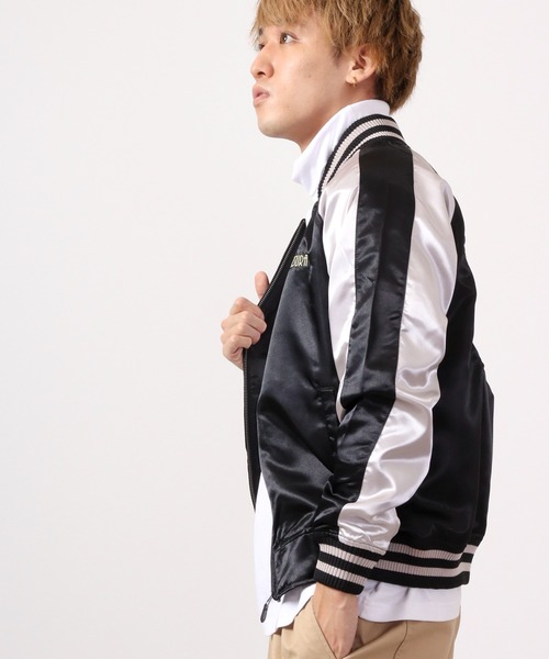 「うる星やつら」 スカジャン M ブラック メンズ_画像6