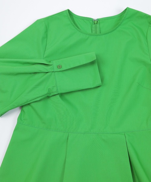 「ur's」 長袖ブラウス S グリーン レディース_画像5