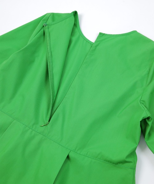 「ur's」 長袖ブラウス S グリーン レディース_画像6