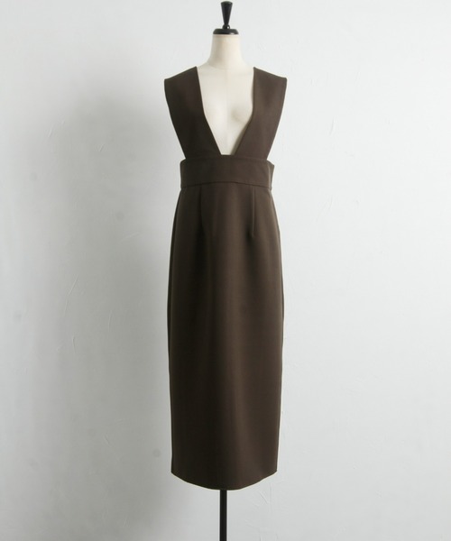 「&. NOSTALGIA」 サロペットスカート FREE ブラック レディース_画像3