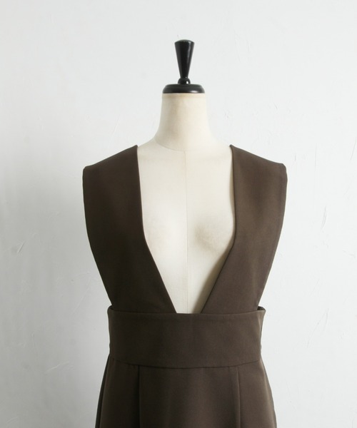 「&. NOSTALGIA」 サロペットスカート FREE ブラック レディース_画像8