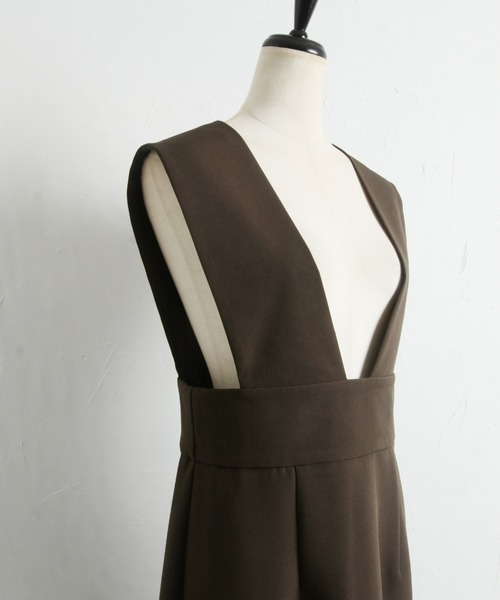 「&. NOSTALGIA」 サロペットスカート FREE ブラック レディース_画像9