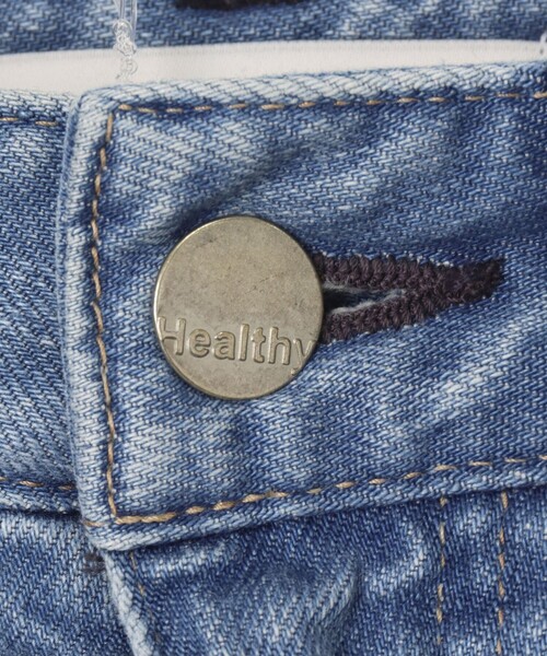 「allureville」 「Healthy Denim」デニムパンツ 22 ライトブルー レディースの画像