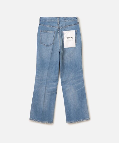 「allureville」 「Healthy Denim」デニムパンツ 22 ライトブルー レディースの画像