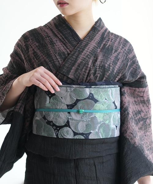utatane 帯単品 小袋帯 ニコアンティーク ハイ・ドレイン・ジア