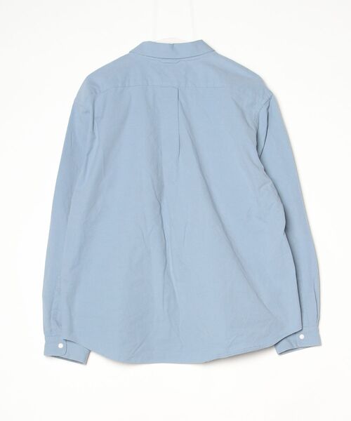 「YAECA」 長袖シャツ S ブルー メンズ_画像2