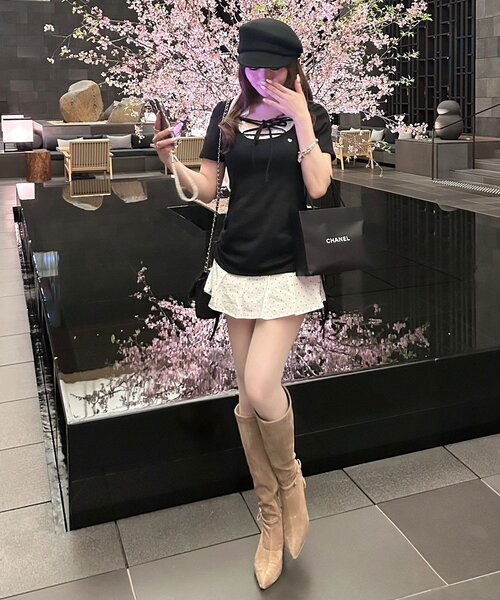OLIVE des OLIVE（オリーブデオリーブ） ワンピース 半袖 「インフル